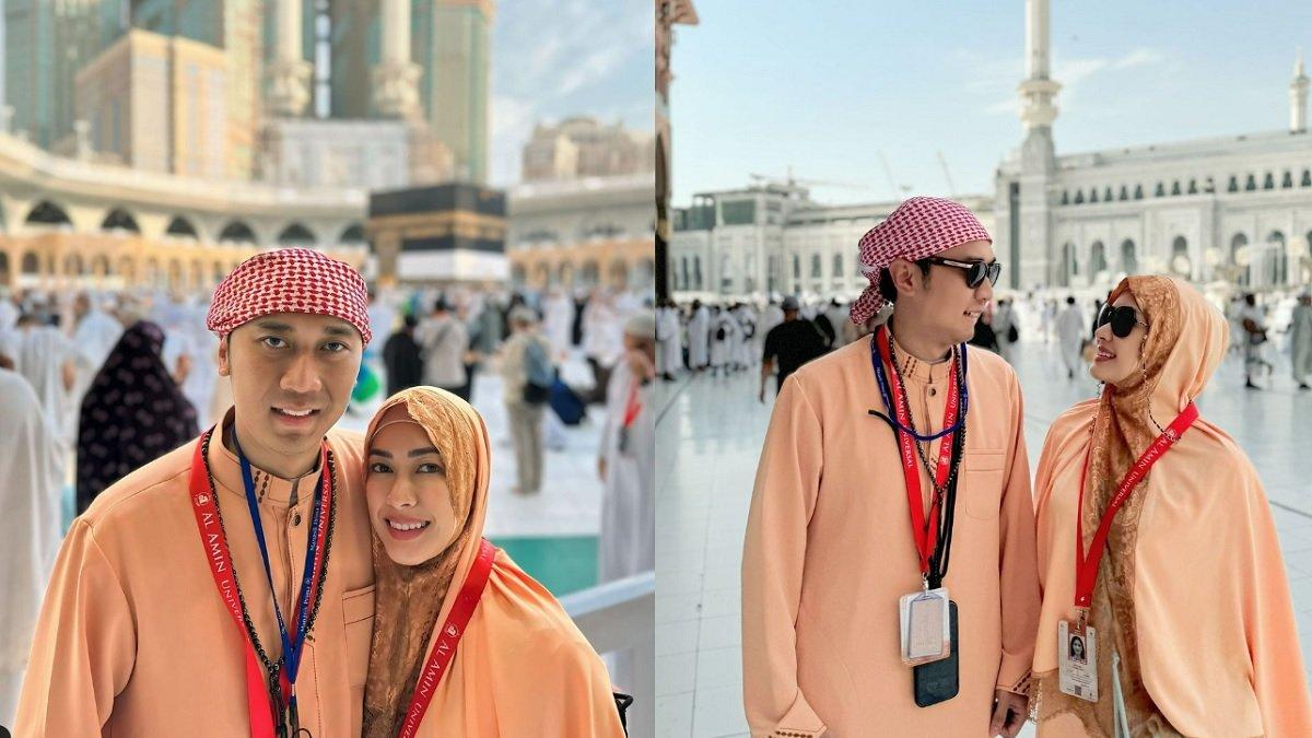 Aliya Rajasa dan Ibas melaksanakan ibadah haji