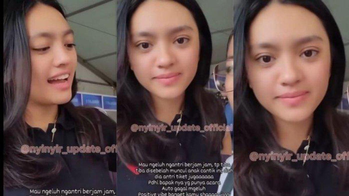Alleia ikut antre tiket konser terakhir Ariel NOAH.