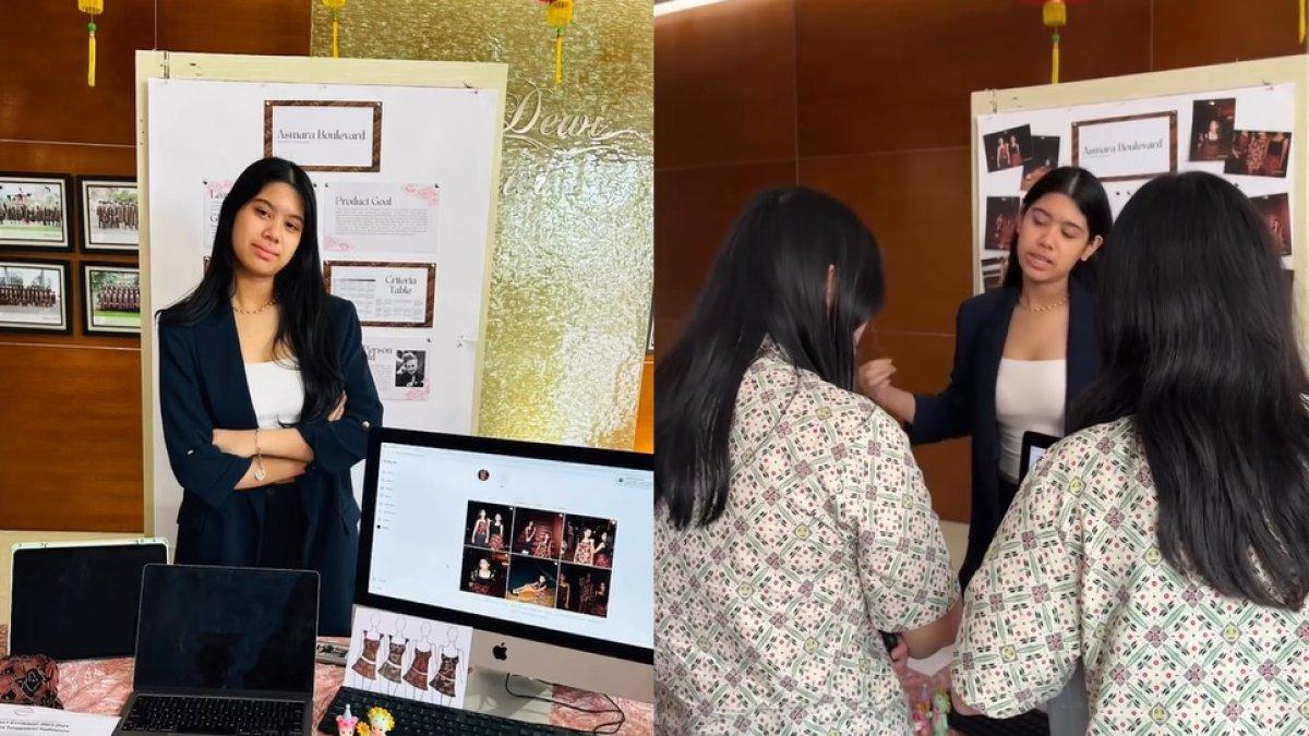 Almira menjadi pelajar yang berprestasi