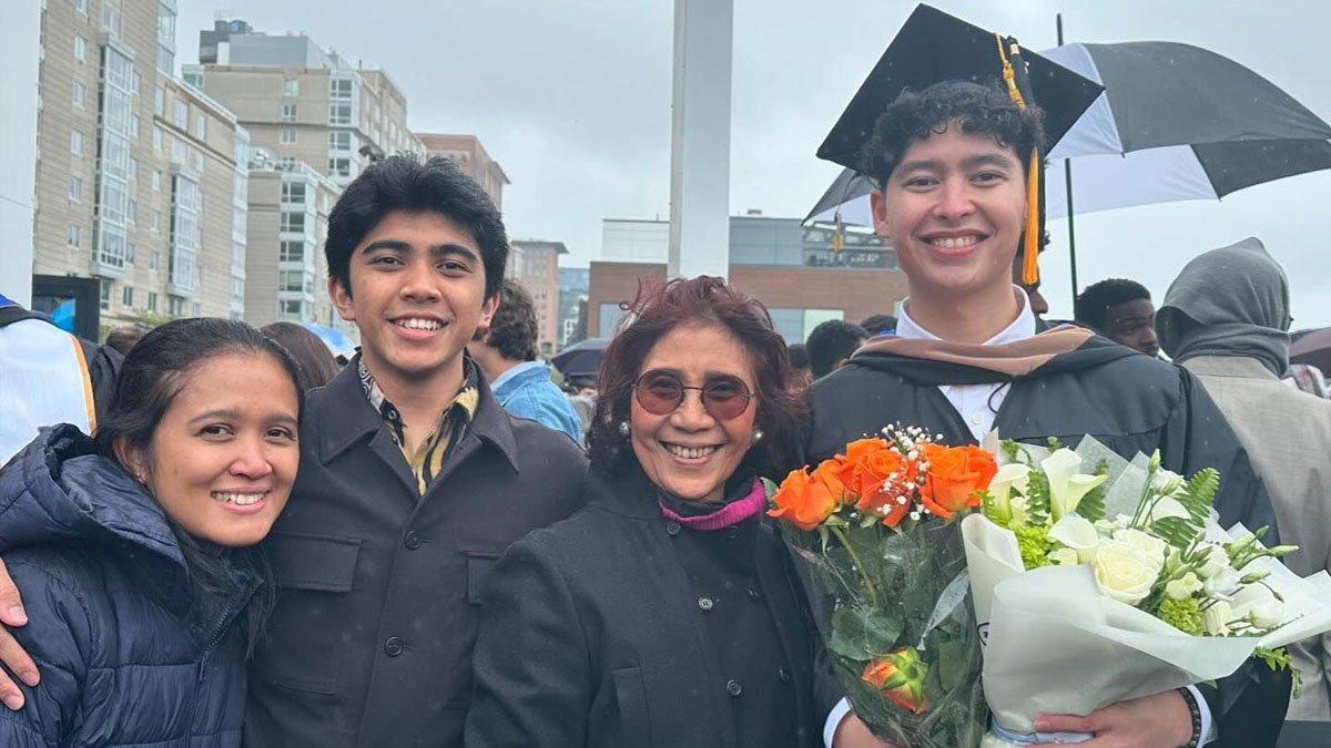 Alvy Xavier, Anak Susi Pudjiastuti wisuda