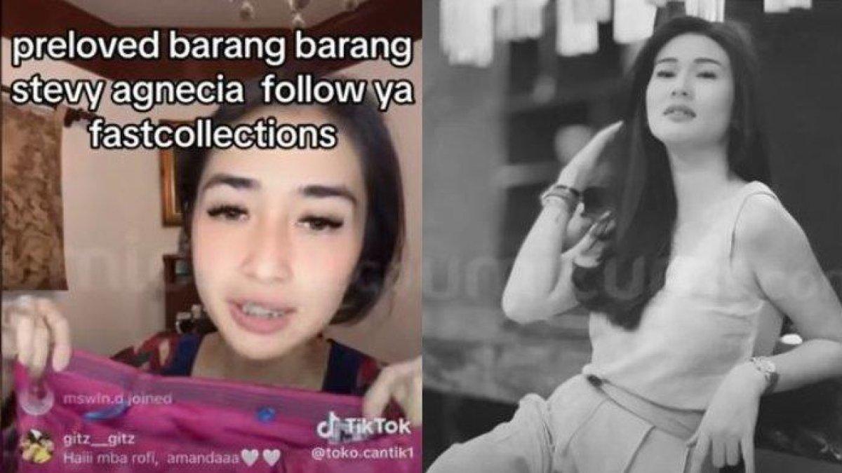 Amanda Saraswati adik ipar Stevie Agnecya dihujat warganet usai menjual baju-baju milik mendiang.