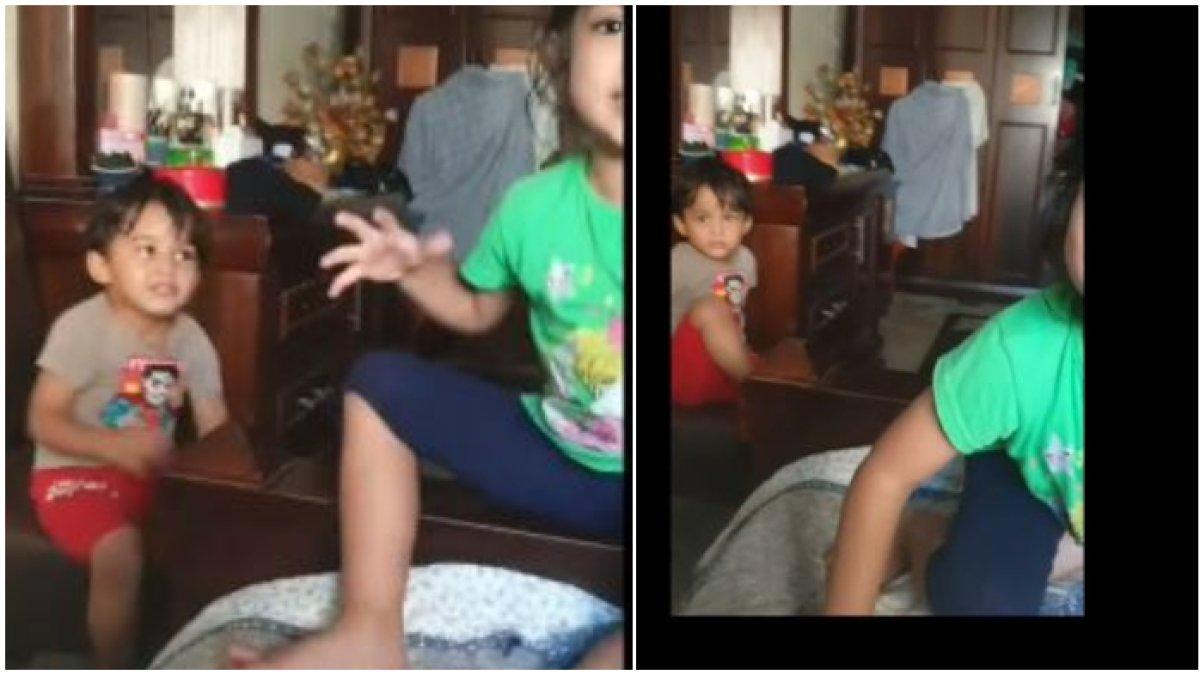 Anak-anak Nadir kaget dengar bom Israel