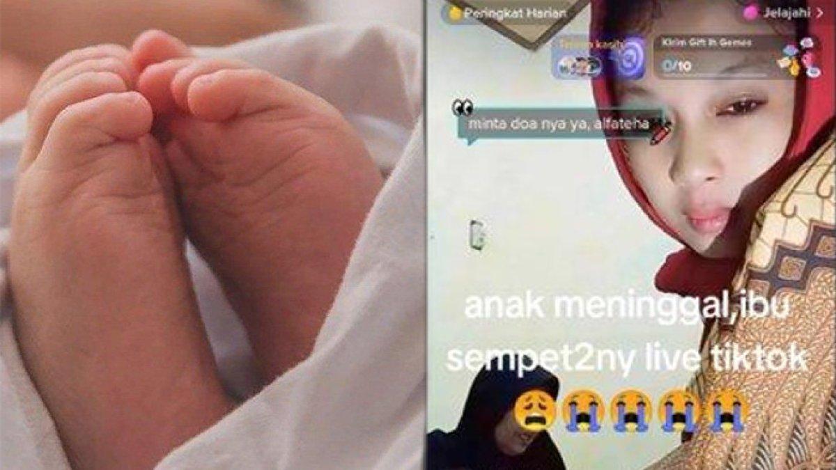 Anak kejang hingga meninggal, ibu malah asyik live TikTok a