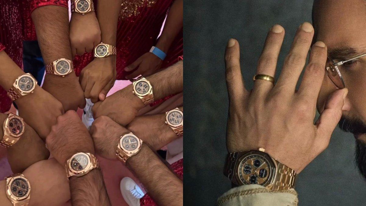 Anant Ambani beri hadiah jam tangan mewah ke para sahabatnya.