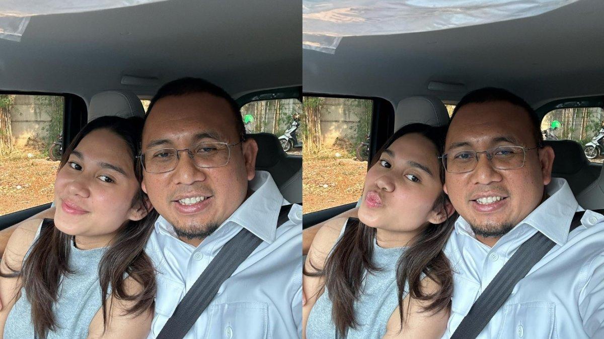 Andre Rosiade bersama anaknya, Azizah Salsha.