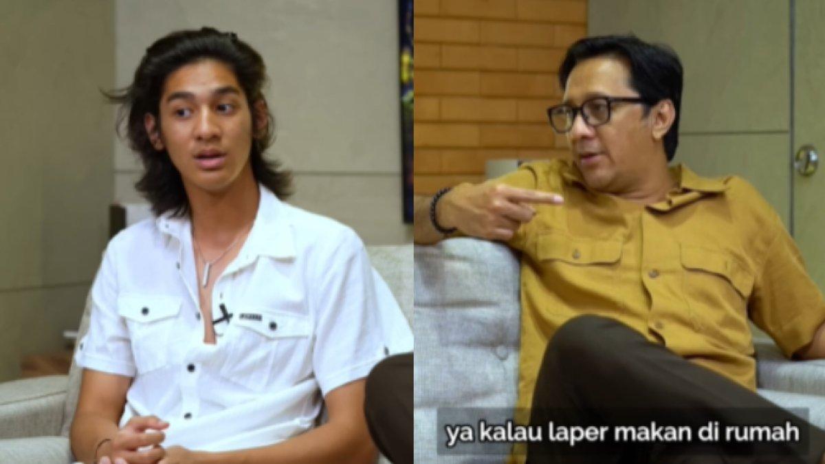 Andre Taulany beri pengertian ke Kenzy Taulany soal uang jajan