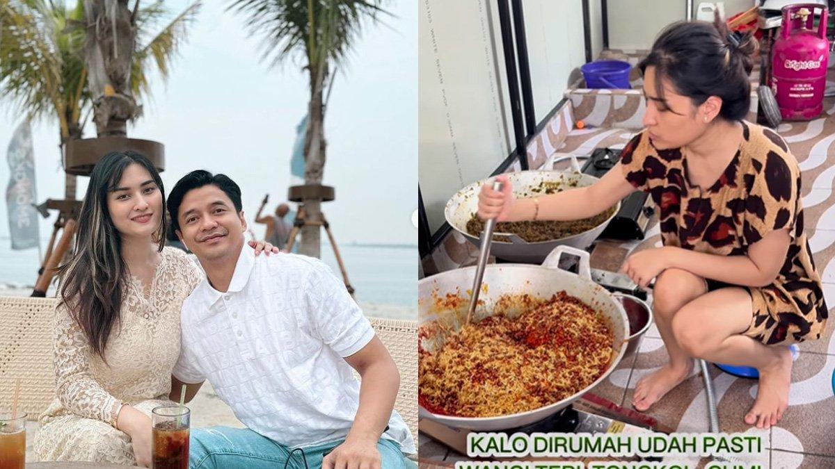 Angbeen Rishi istri Adly Fairuz jualan sambal