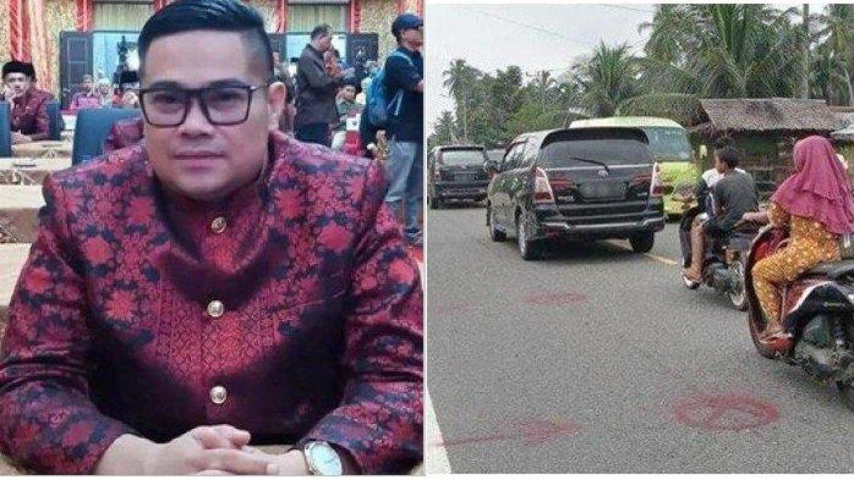 Anggota DPRD Padang Pariaman Januar Bakri pelaku tabrak lari bocah sampai tewas