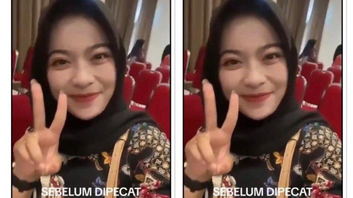 Anggota KPPS yang dipecat karena lakukan salam dua jari