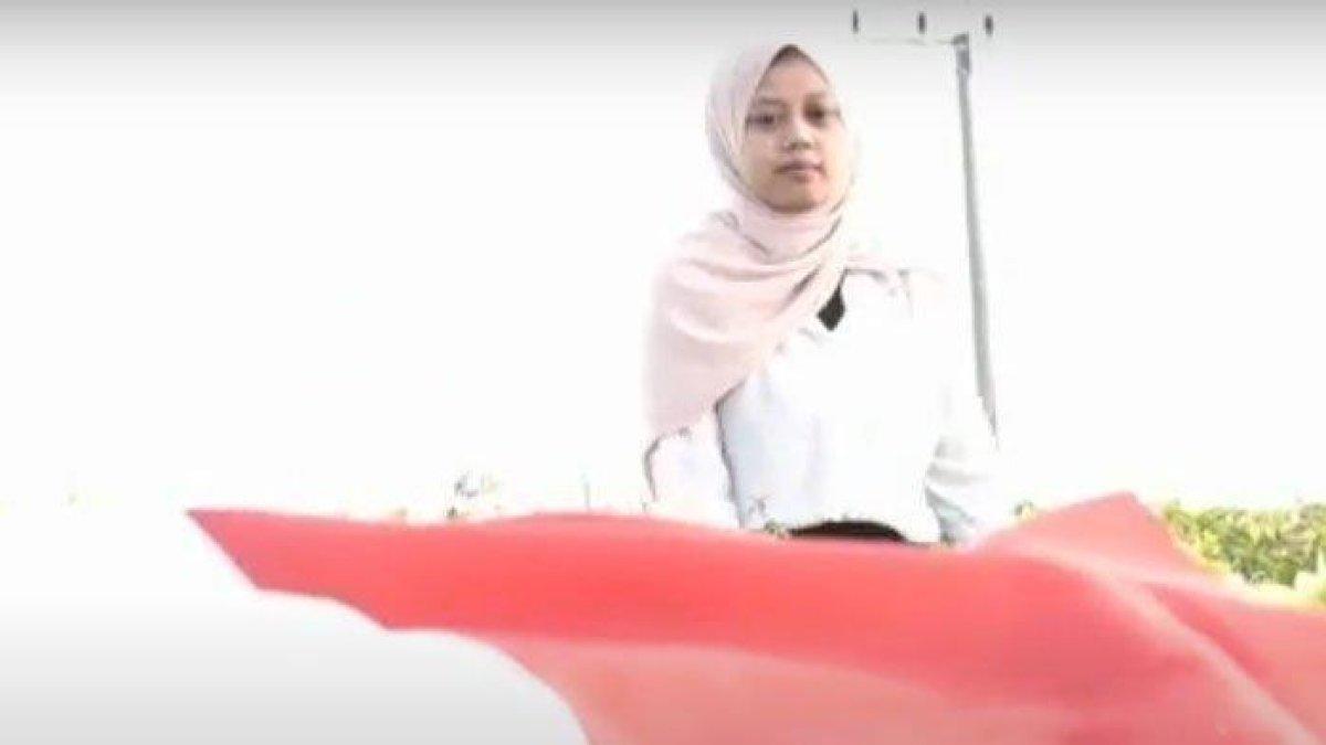 Anggota Paskibra Jambi asal Kerinci, Desta Veni Rahayu yang meninggal dunia, Minggu (8/8/2021) dini hari