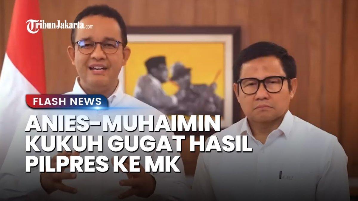 Bukan karena Anwar Usman, ini penyebab utama gugatan hasil Pilpres 2024 dari Anies Baswedan ke Prabowo Subianto bakal kandas di Mahkamah Konstitusi .