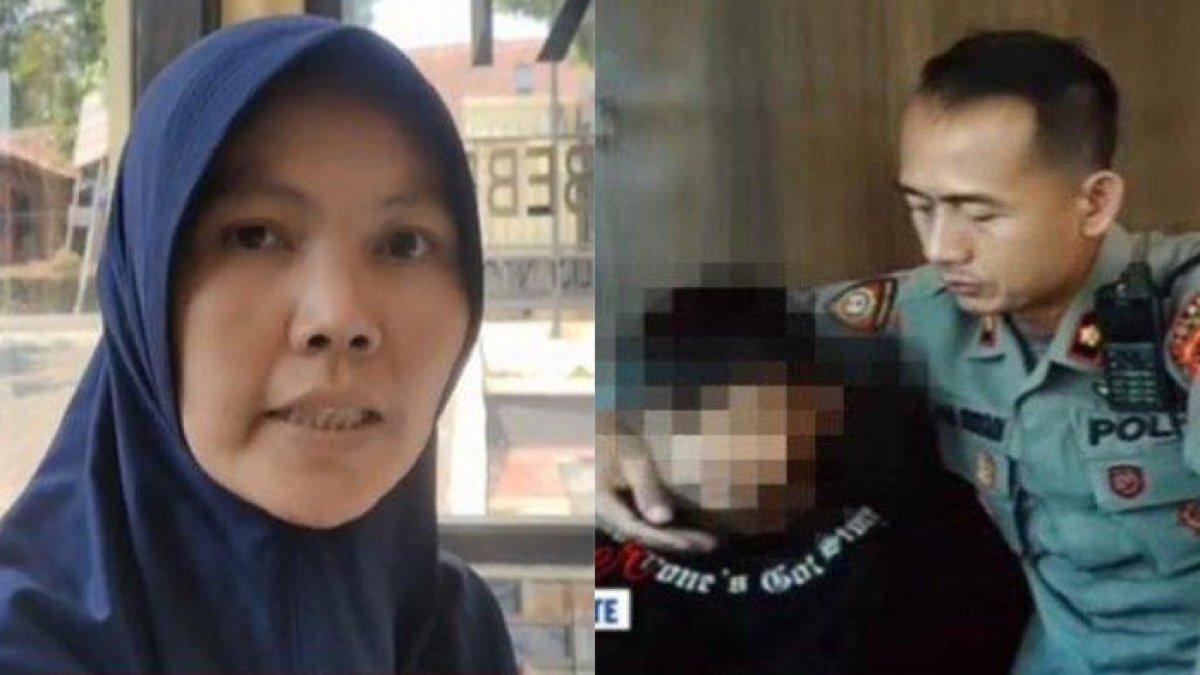 Anik, ibunda MR, bocah 7 tahun yang laporkan ibunya ke polisi gegara tak diberi uang