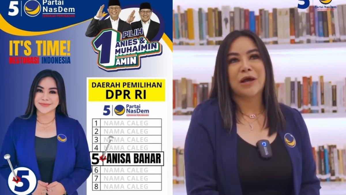 Anisa Bahar jadi caleg dari Partai Nasdem