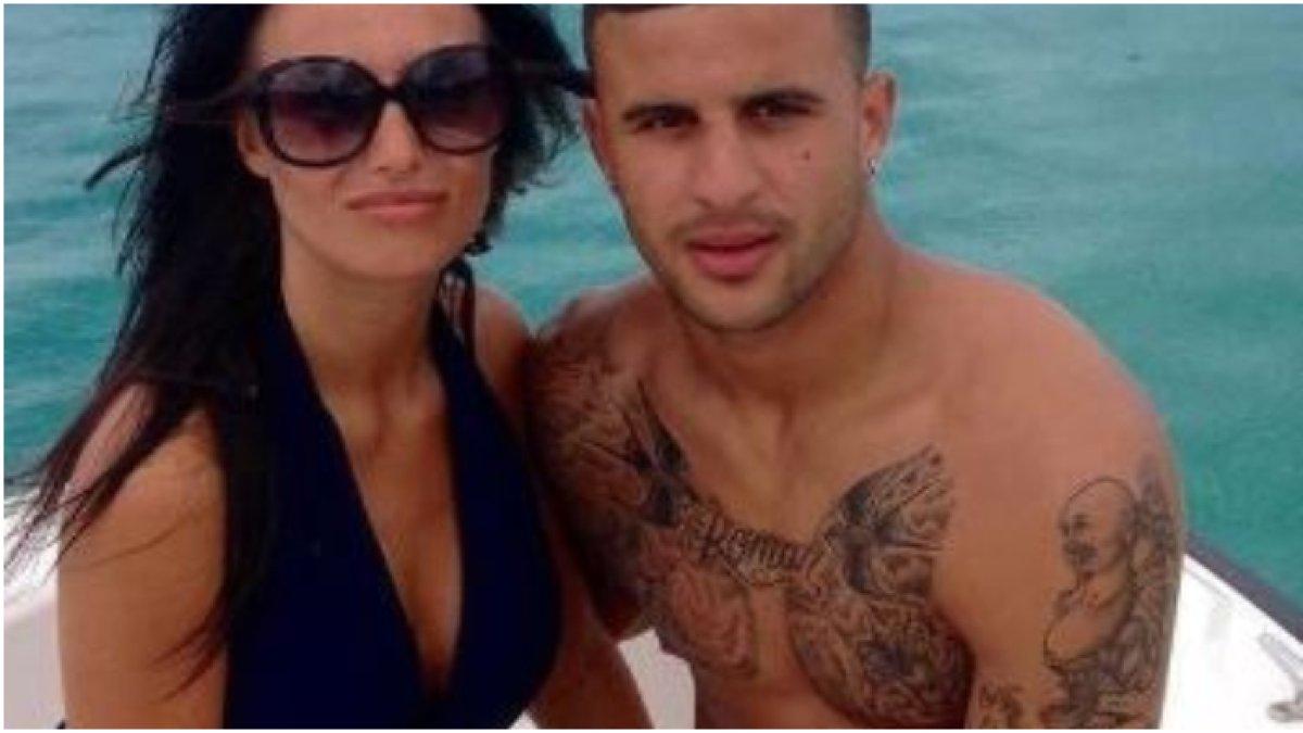 Annie Kilner bersama Kyle Walker saat masih akur
