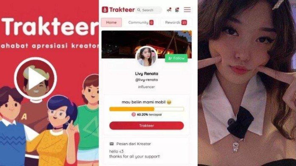 Apa Itu Trakteer Platform Viral yang Dipakai Livy Renata Open Donasi