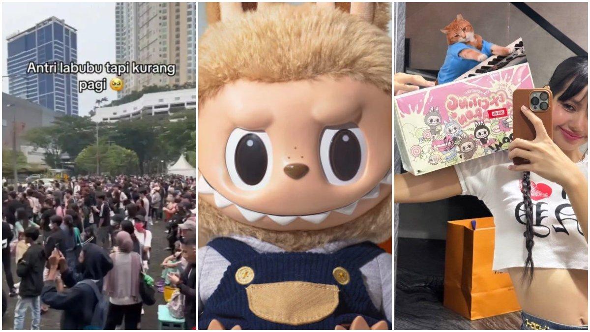 Apa itu boneka Labubu? Viral di sosial media jadi rebutan banyak orang di Indonesia, viral gegara Lisa BLACKPINK.