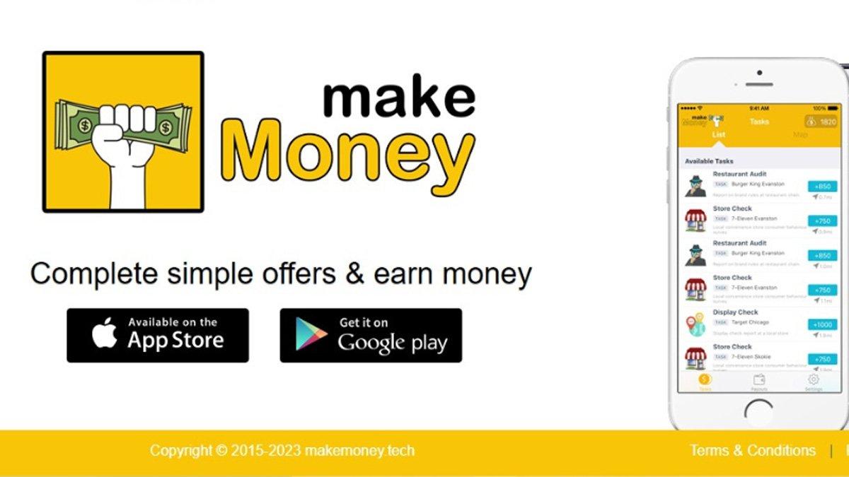 Aplikasi make money penghasil uang.