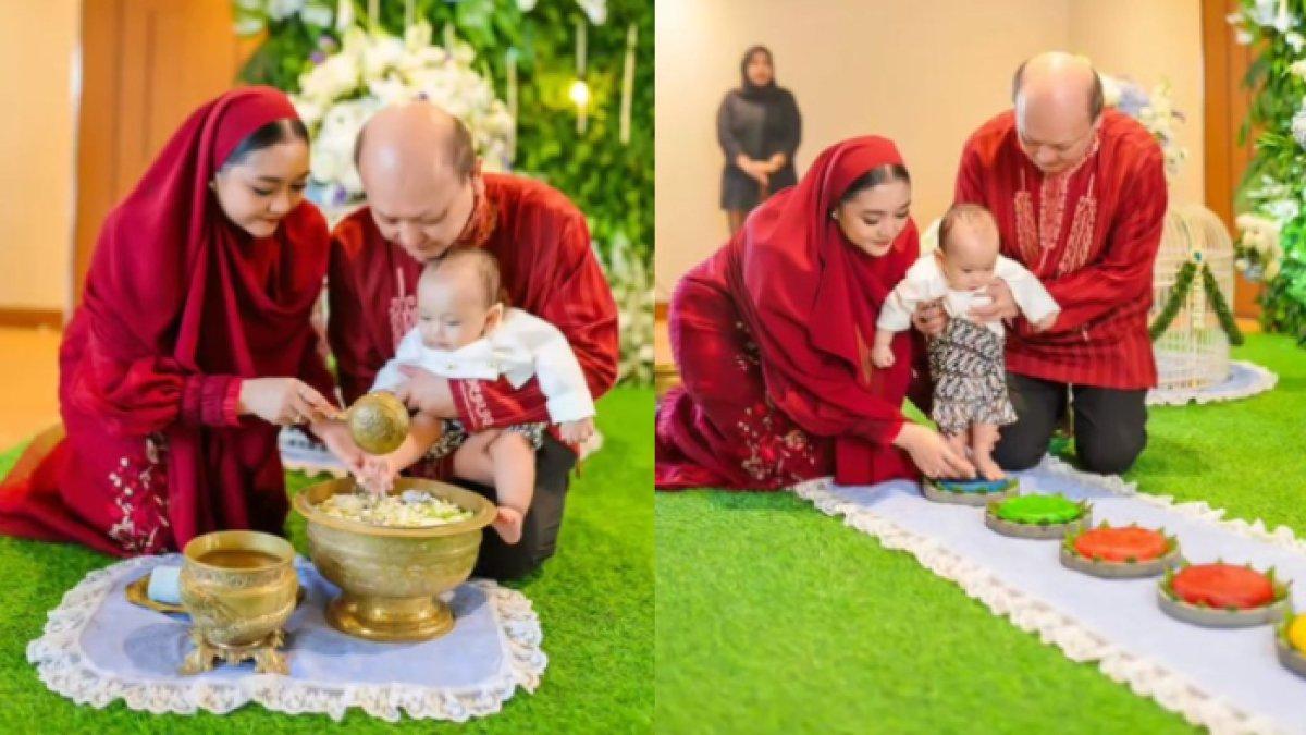 Ari Sigit dan Suci Winata membantu Baby Arto meniti jadah