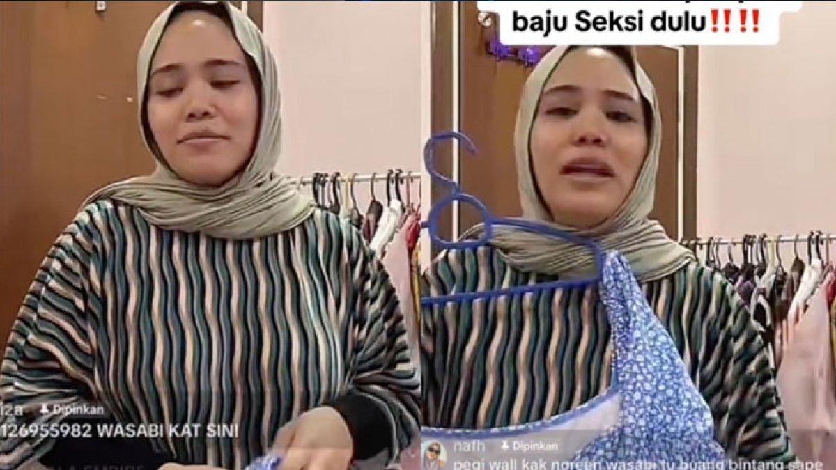 Artis Malaysia hijrah bersih-bersih lemari, tak jadi jual baju seksi
