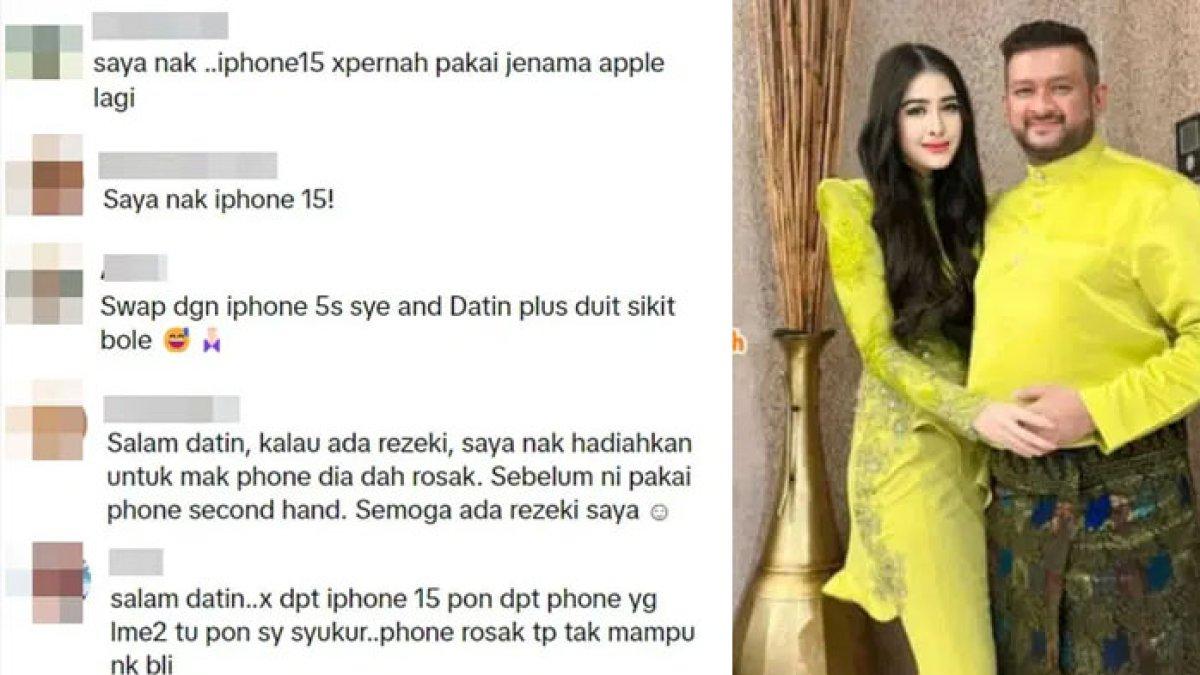 Artis dibelikan 4 unit iPhone 15 oleh suami, isyaratkan mau bagi-bagi 3 sisanya ke followers