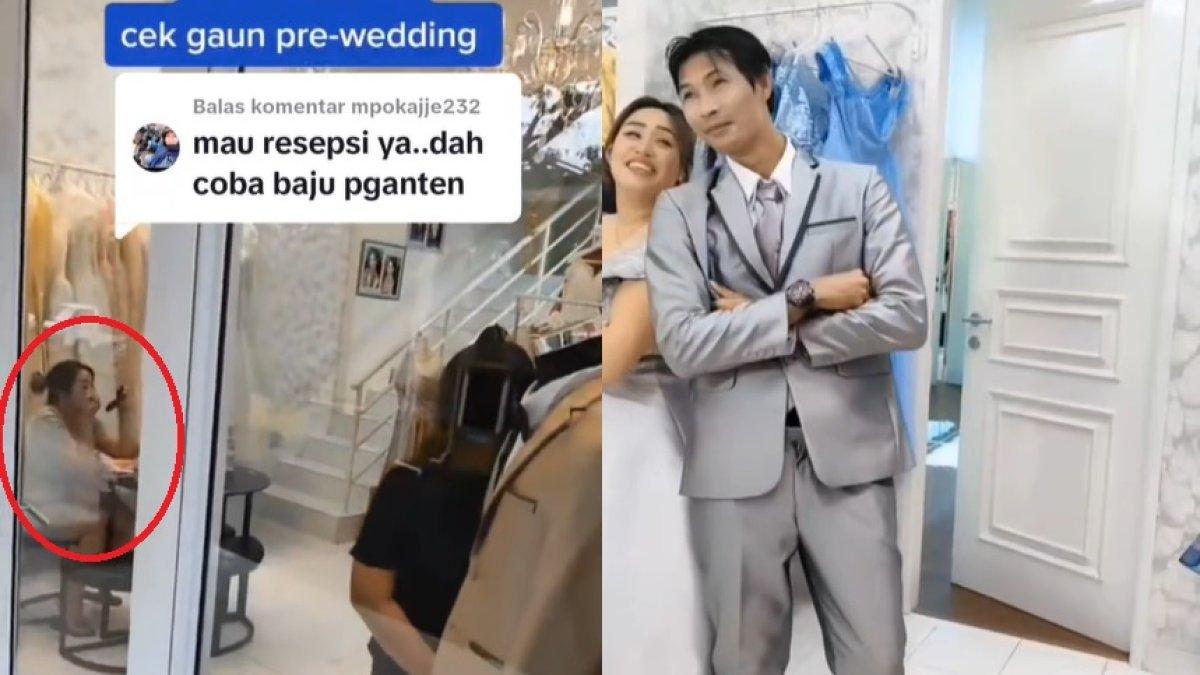 Arya Khan dan Pinkan Mambo terekam datangi galeri baju pengantin