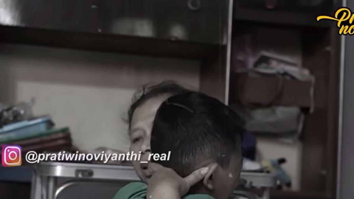 Arya sempat menangis ketakutan
