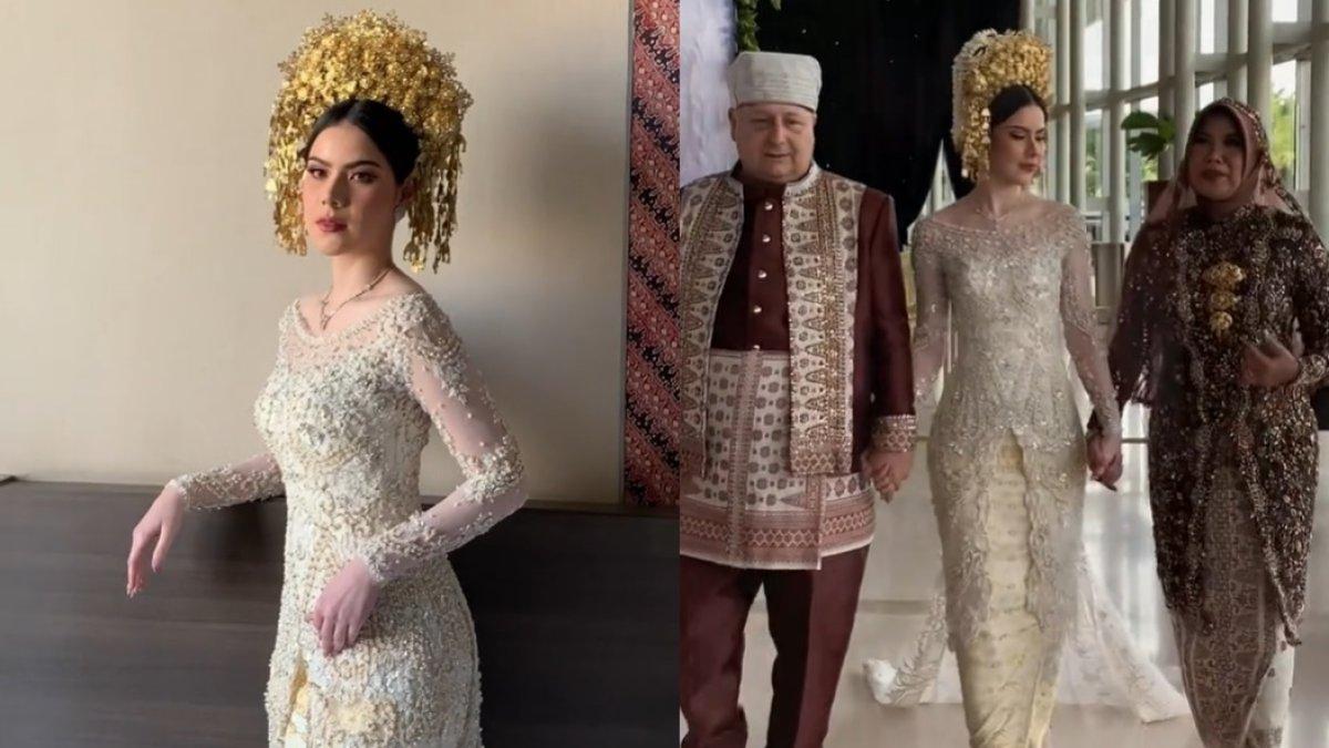 Asyifa Dewi menantu Wakapolri Agus Andrianto, ayahnya bule
