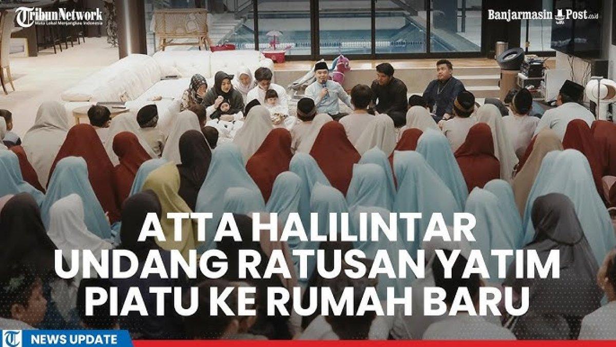 Atta Halilintar dan Aurel Hermansyah gelar pengajian di rumah baru