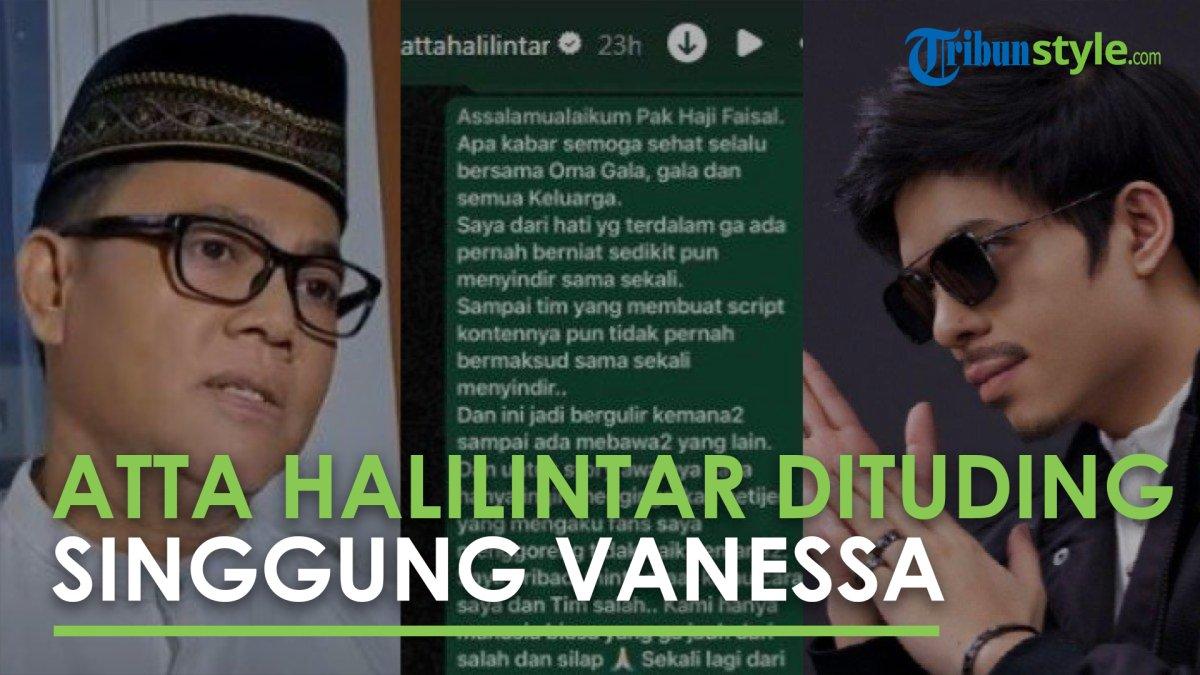 Atta Halilintar Dituding Ungkit Masa Lalu Vanessa Angel, Suami Aurel Minta Maaf ke Haji Faisal