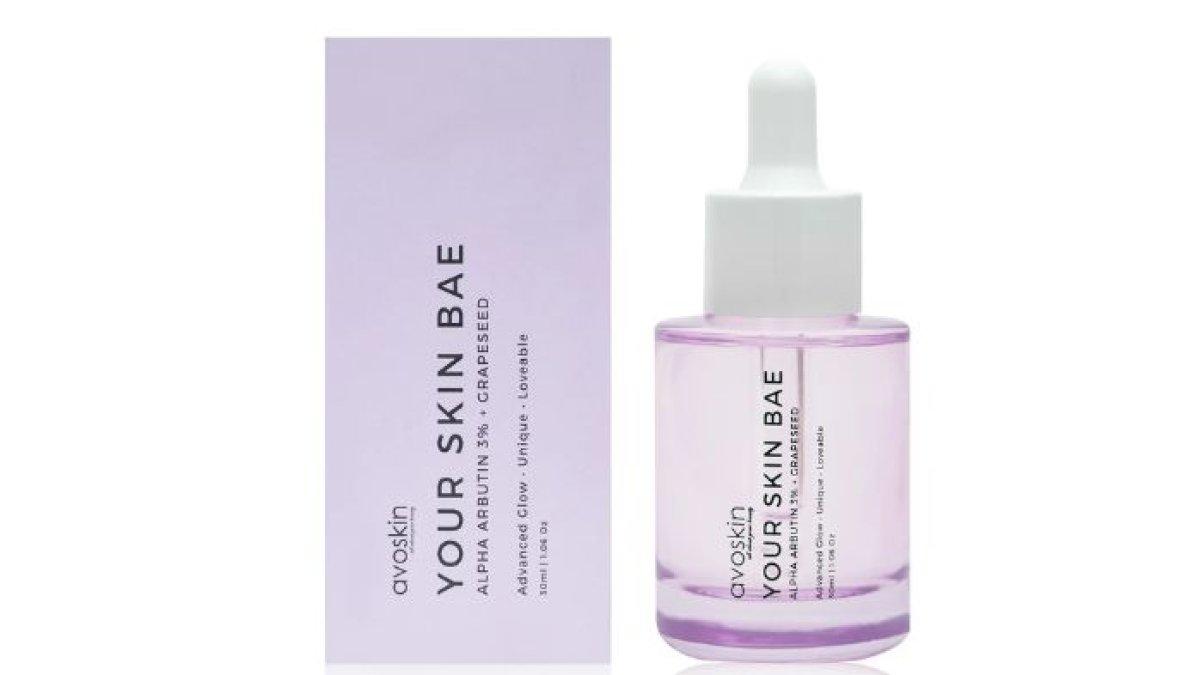 SKINCARE PENCERAH WAJAH - Foto produk Avoskin Your Skin Bae Alpha Arbutin 3% + Grapeseed diolah dari laman avoskinbeauty.com, Jumat (7/2/2025). Produk ini bisa mencerahkan wajah yang kusam.