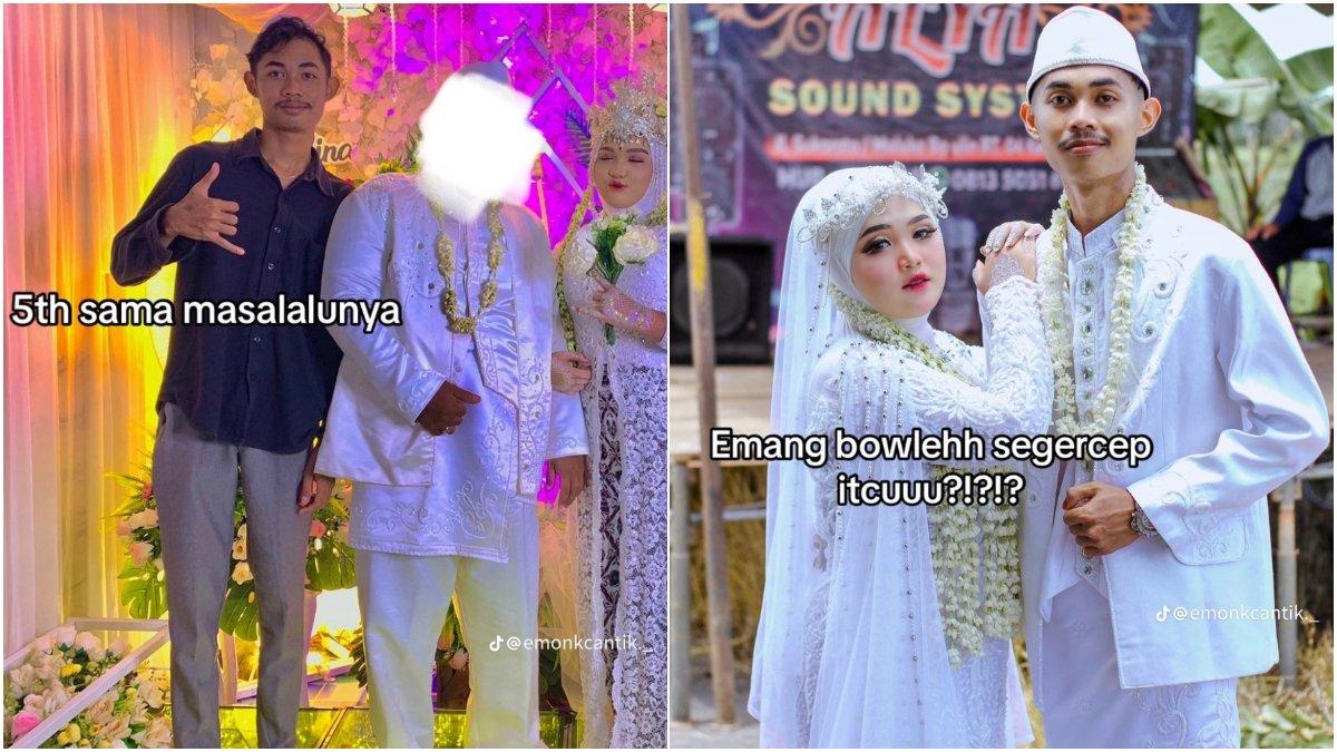 Awalnya jadi tamu undangan, pria ini berujung nikahi pengantin.