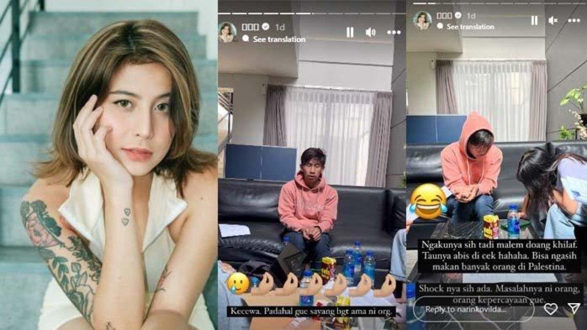 Selebgram Awkarin baru sadar mengalami kerugian setelah isi ATM nya dikuras oleh sang asisten pribadi. Ia pun menunjukkan wajah sang asisten.