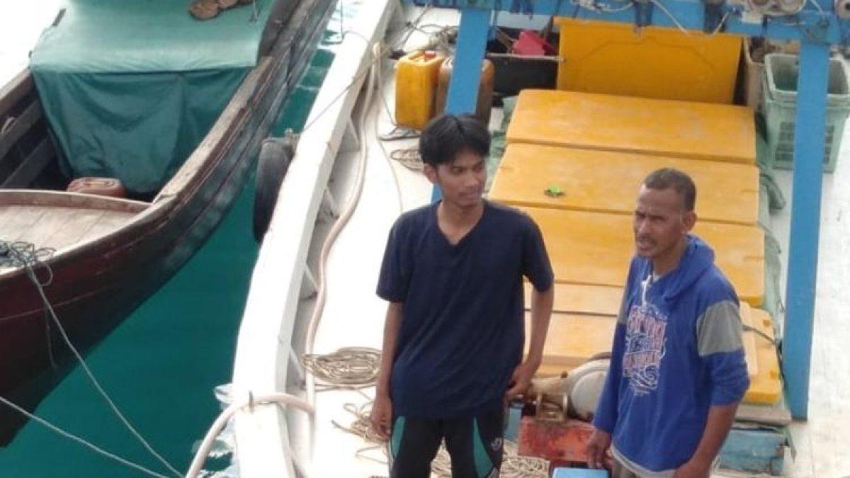 Ayah dan anak yang dilaporkan hilang saat beli pompong di Kepri ditemukan selamat di Pulau Pekajang, Jumat (4/8/2023).