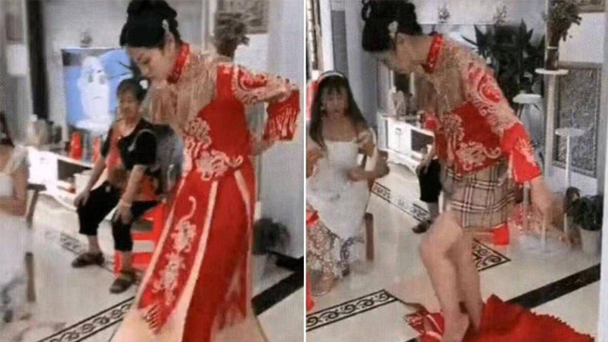 Ayah dihina ibu mertua, pengantin wanita lepas baju dan batalkan pernikahan