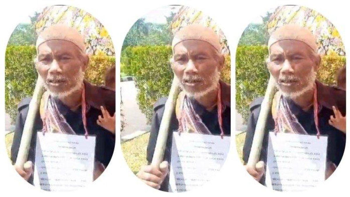 Ayah korban kasus asusila anak di Tebo, Jambi memutuskan berjalan kaki ke Jakarta