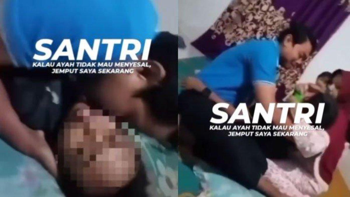 Ayah santri APD menangis lihat kondisi putranya dianiaya senior