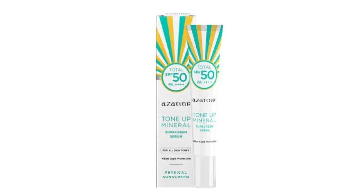 Azarine Tone Up Mineral Sunscreen Serum 