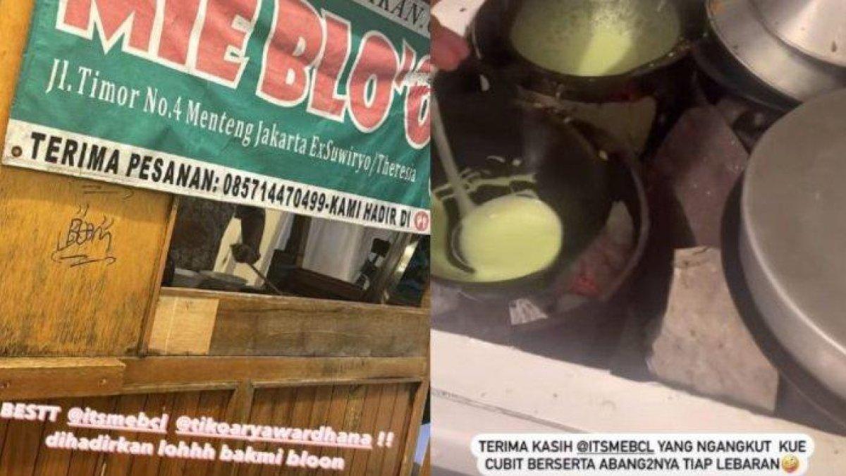 BCL borong dagangan penjual kaki lima saat lebaran.