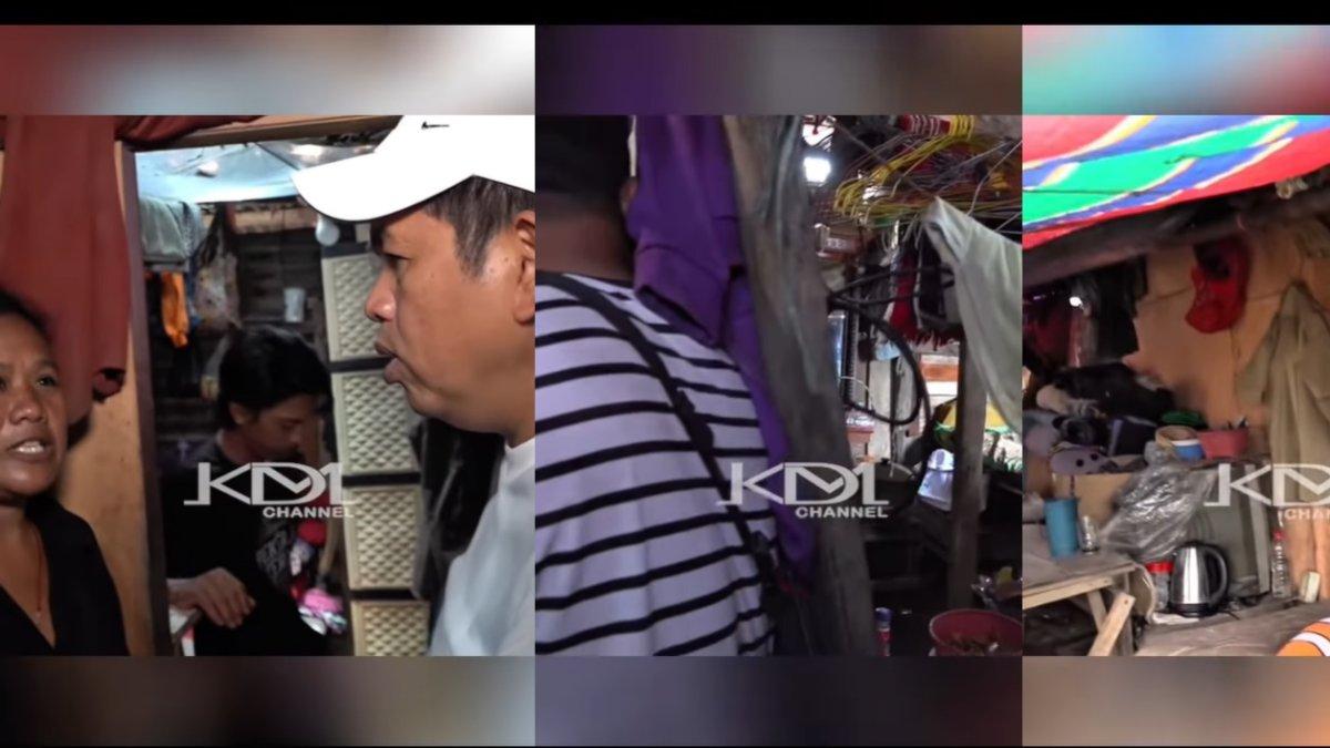BERITA DEDI MULYADI - Capture video Dedi Mulyadi kunjungi rumah gubuk di Bekasi, diunggah di Instagram @dedimulyadi71 pada Minggu (16/3/2025). Gubernur Jawa Barat Dedi Mulyadi terkejut menemukan sebuah rumah gubuk reyot di Bekasi yang dihuni 15 orang.