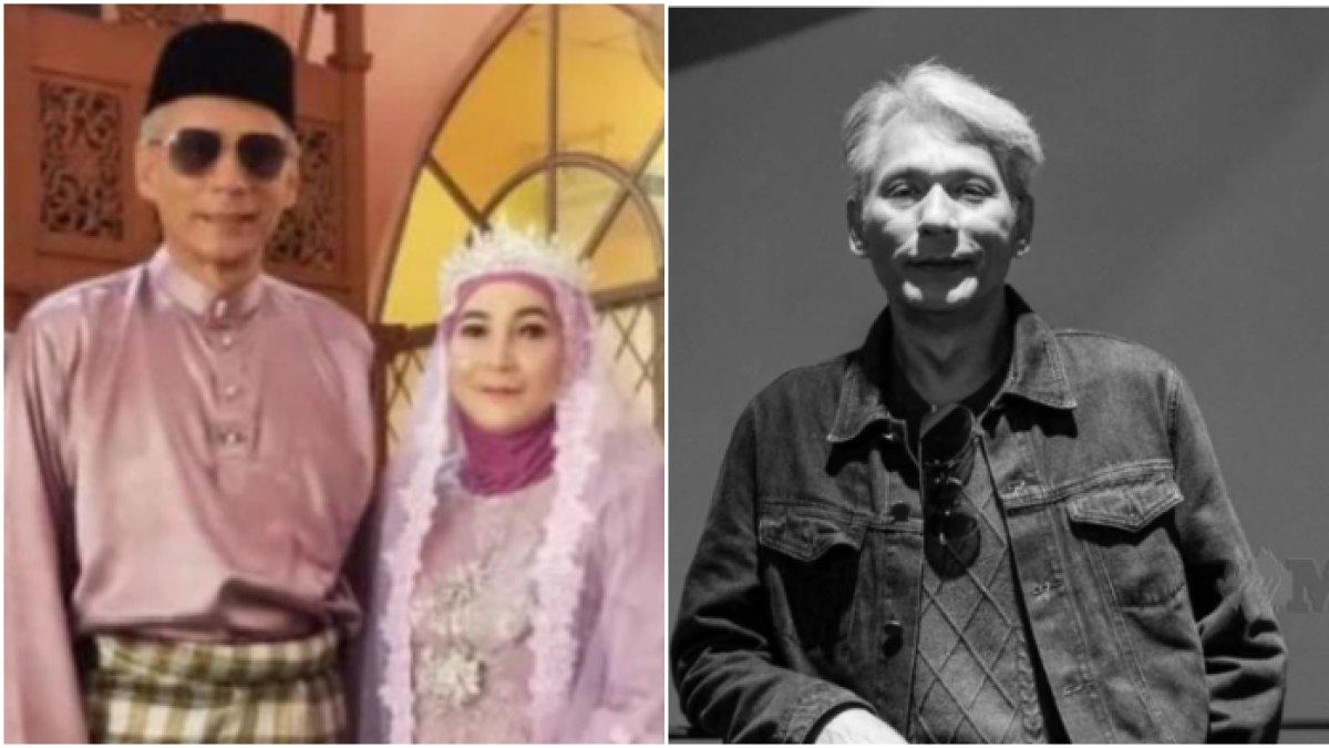 Badrul Muhayat saat menikah dengan istri barunya 7 bulan lalu