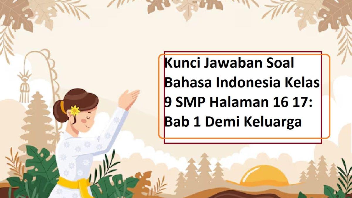 Kunci Jawaban Bahasa Indonesia Kelas 9 SMP Bab 3 Halaman 80
