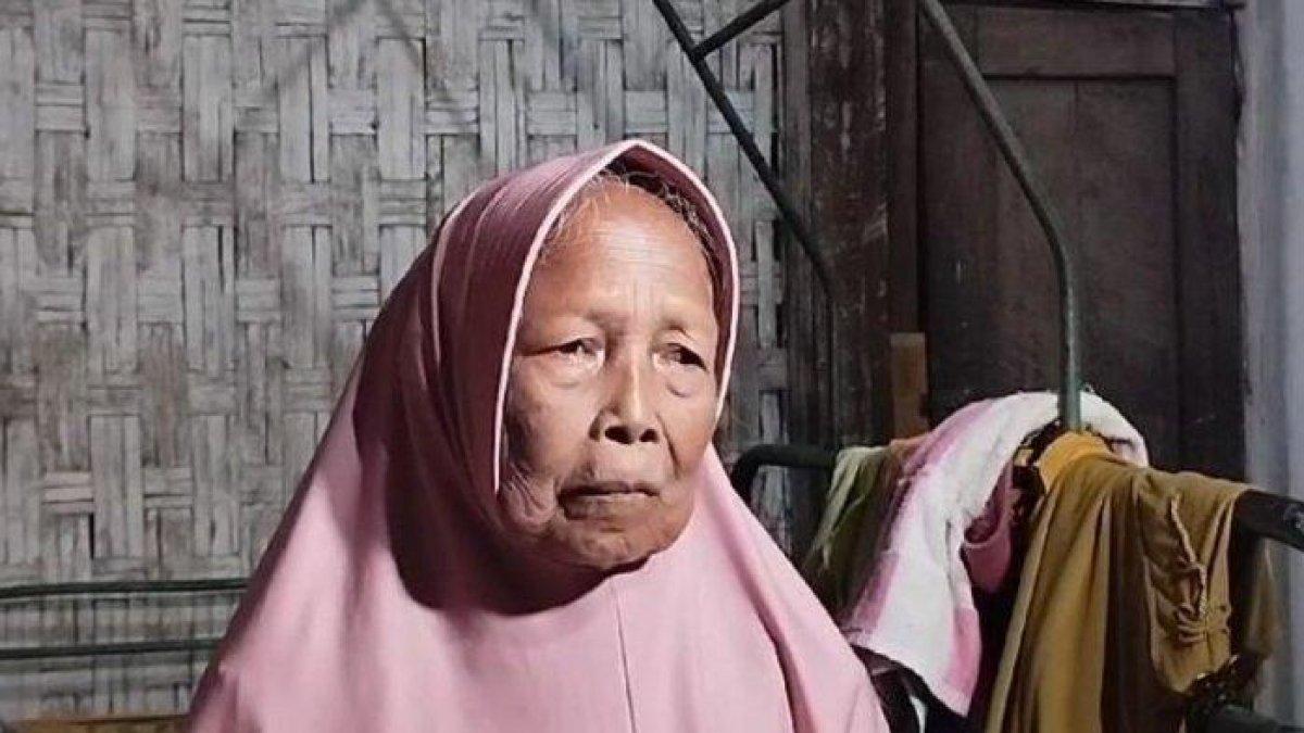 Bahriyah (61) tersangka sengketa tanah dengan keponakannya sendiri