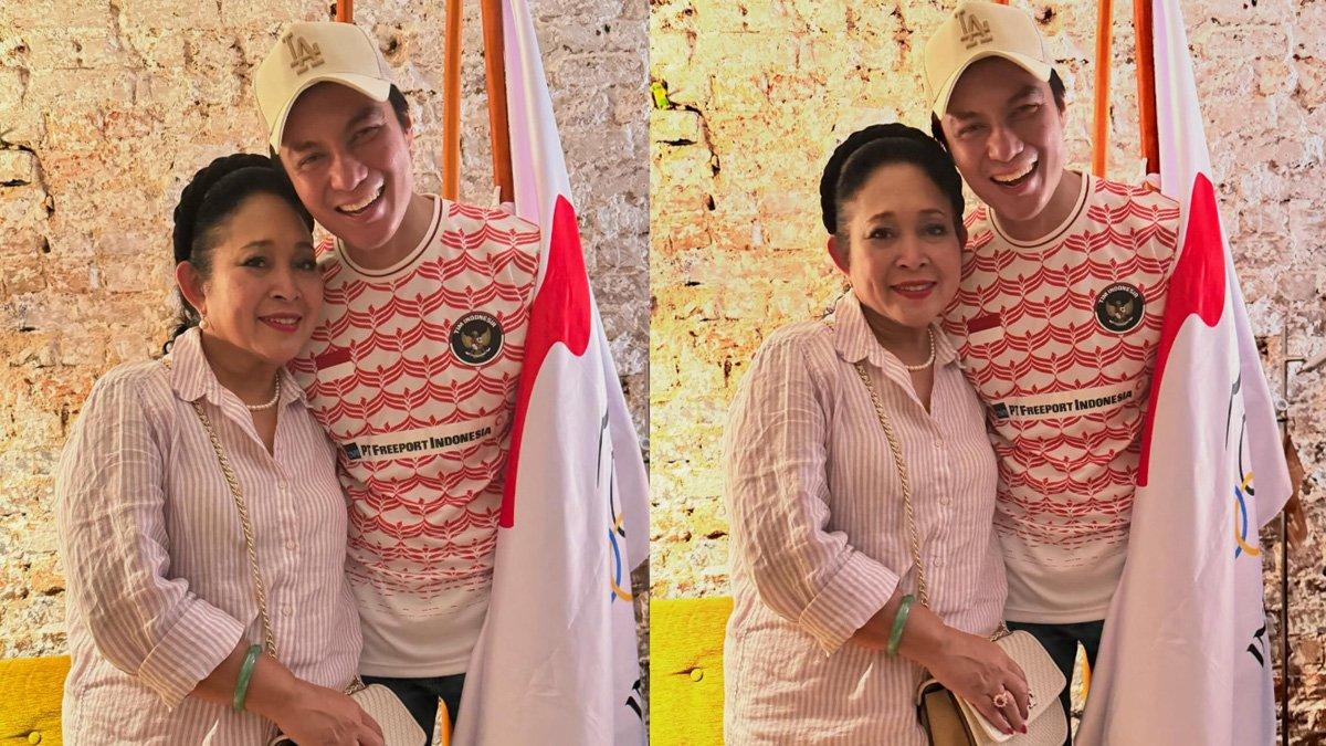 Baim Wong pamer kedekatan dengan Titiek Soeharto