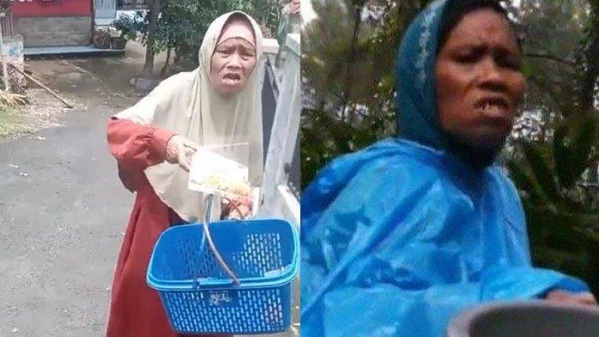 Baliah pengemis viral di Bogor kini jualan keripik, penampilan lebih rapi