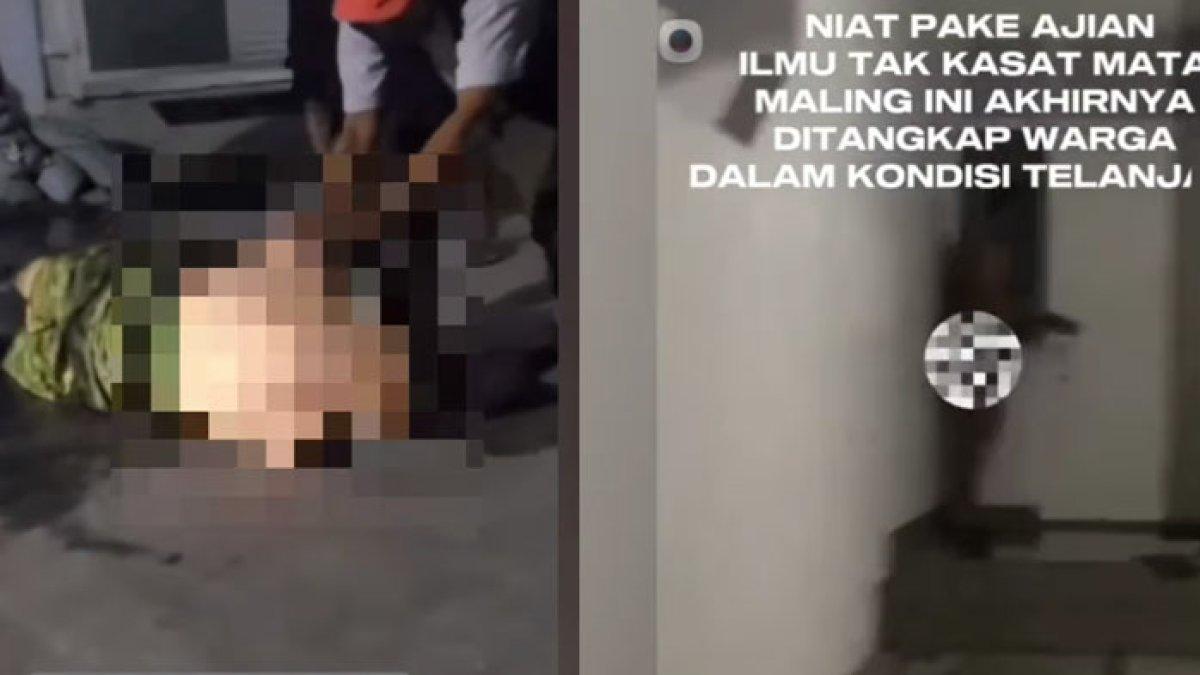 Bapak-bapak tanpa busana niat maling di Bekasi, aksi digagalkan warga