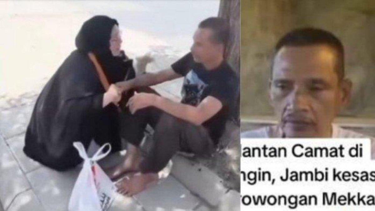 Barang hilang dicuri mantan camat terpisah dan hilang dari rombongan di Mekkah, kini terungkap aktivitasnya saat berada di tanah suci.