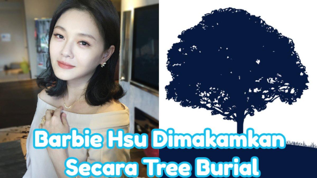 METODE TREE BURIAL - (kiri) potret Barbie Hsu diambil dari Instagramnya, Selasa (11/2/2025) (kanan) ilustrasi pohon. Barbie Hsu akan dimakamkan dengan metode tree burial.