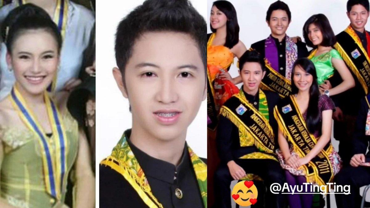 Baru terungkap di foto ini, Ayu Ting Ting dan Lettu Fardhana ternyata bertemu pertama kala SMA