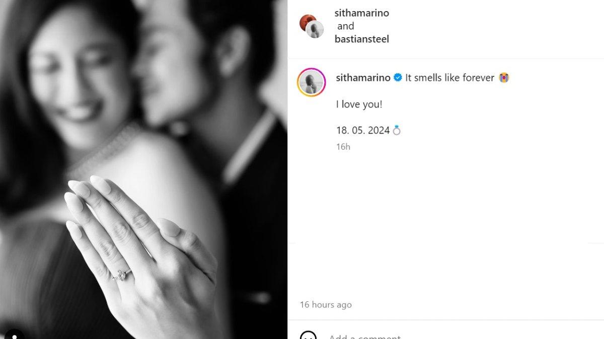 Bastian Steel dan Sitha Marino lamaran, ternyata cuma prank.