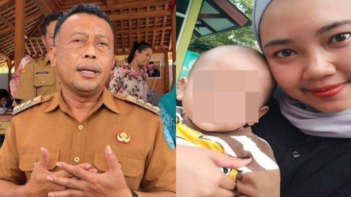 Bayi Otot Kawat Balung Wesi Ati Qur’an di Ponorogo bersama orang tuanya